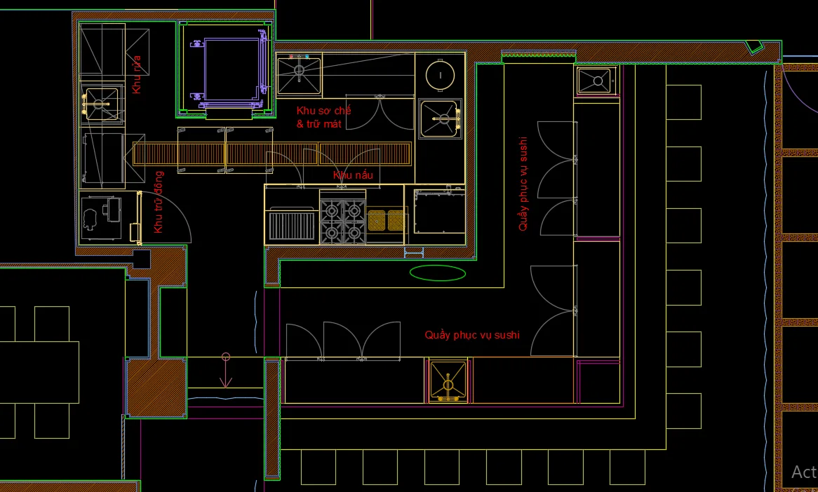 Roka Fella equipment layout drawing